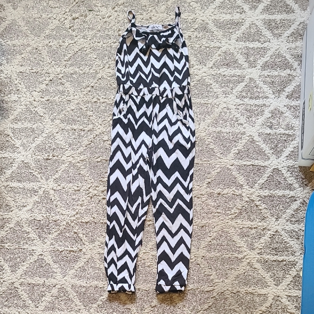4 for $28 - Dex Girls 4 Black & White Jumpsuit